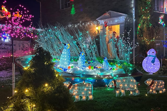 Could this be the most festive house in Bognor?