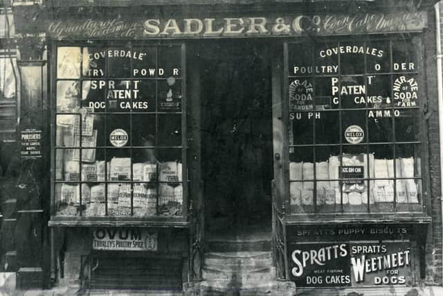 View of the Sadler & Co shop in East Street, Chichetser, c1930s