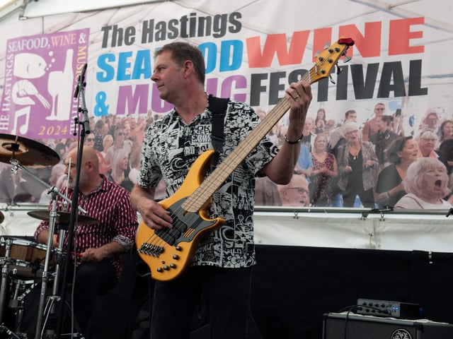The Hastings Seafood, Wine and Music Festival 2024. Photo by Frank Copper.
