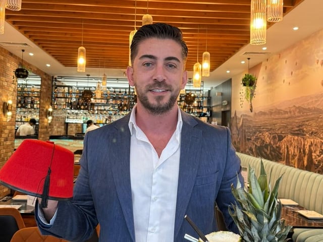 Serken Turgut, The Mezze co-owner