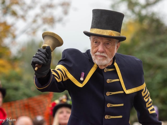 The 72nd National Town Criers' Championships in Rye on October 11 2025. Photo by Tony Ham.