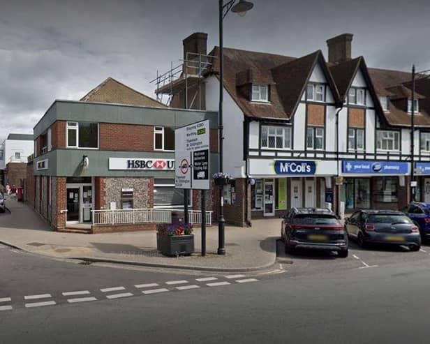 HSBC is to shut its Storrington branch temporarily