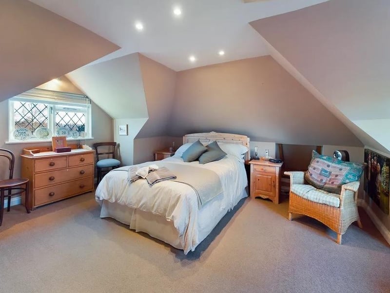 The house has six double bedrooms
