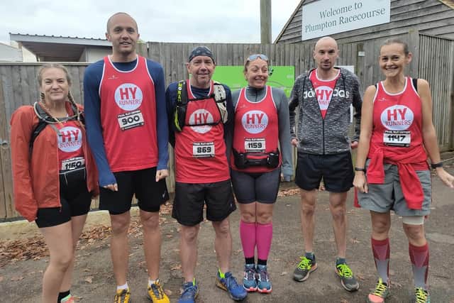 HY Runners at the South Downs Half Marathon