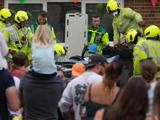 Haywards Heath Fire Station opened their doors and welcomed back the local community for the first time since 2019
