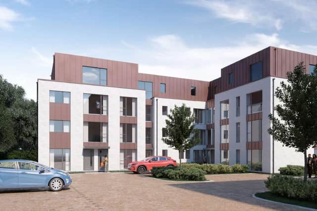 CGI of proposed changes to St John's Court