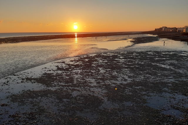 Worthing has been named among the top 25 places in the world to watch the sunset