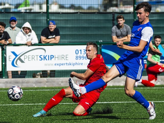 Newhaven v AFC Varndeanians in the SCFL premier