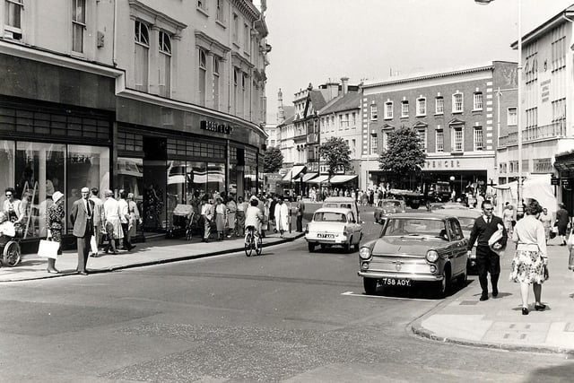 This is now the pedestrianised section between Lismore/Pevensey Road and Marks & Spencer