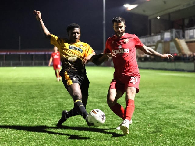 Worthing take on Littlehampton Town in the Sussex Senior Cup