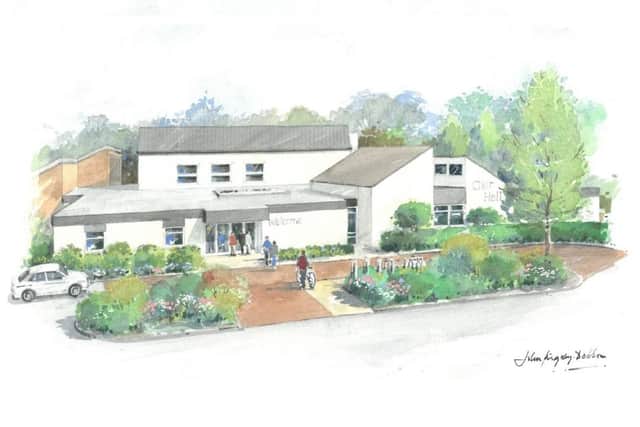 An artist's impression of Save Clair Hall's proposal for the Haywards Heath site