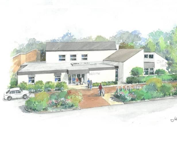 An artist's impression of Save Clair Hall's proposal for the Haywards Heath site