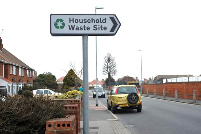 East Sussex County Council operates ten household waste recycling sites