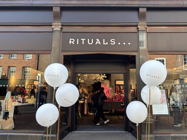 Rituals has opened a new store on South Street, welcoming customers for the first time on Wednesday (October 14).