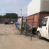 The site