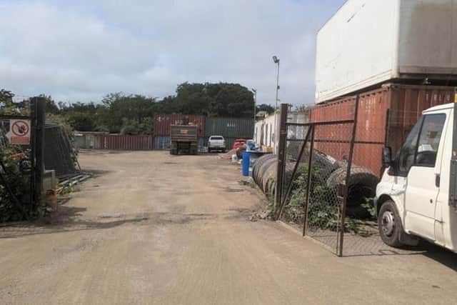 The site