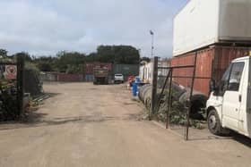 The site