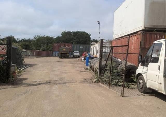 The site