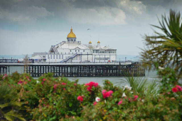 We have beautiful piers, like here in Eastbourne. Many of them are previous winners of the national Pier of the Year award.