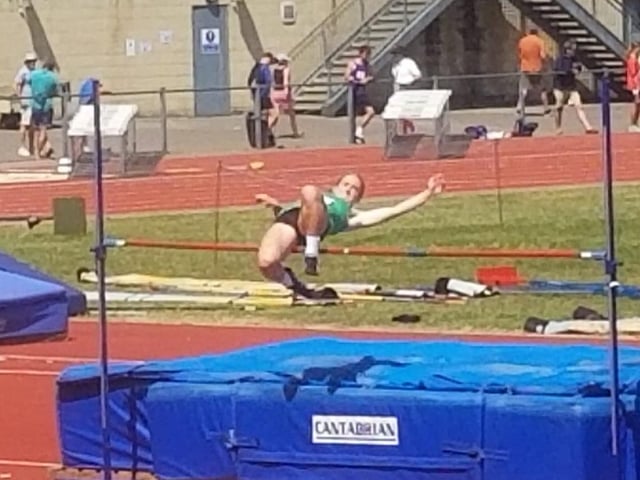Josie Usher - High Jump gold
