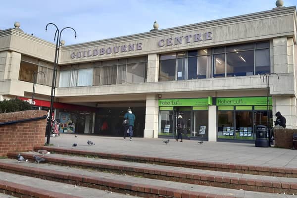 The Guildbourne Centre in Worthing is full for the first time in years