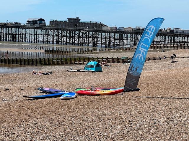 Hastings beach