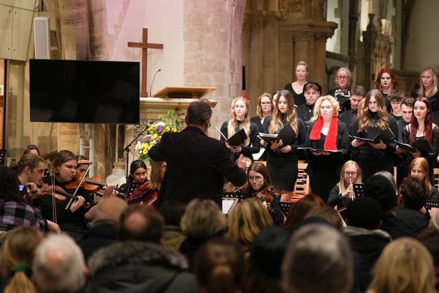 Carols by Candlelight, Worthing College's annual Christmas concert, brought staff and students together at St Mary's Church in Broadwater