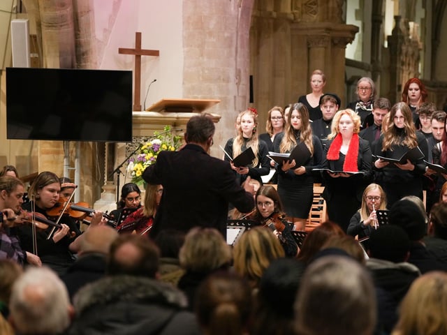 Carols by Candlelight, Worthing College's annual Christmas concert, brought staff and students together at St Mary's Church in Broadwater
