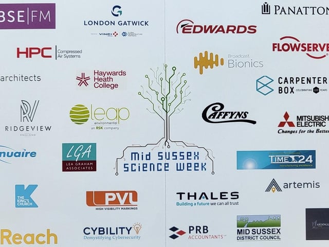 Mid Sussex Science Week sponsors