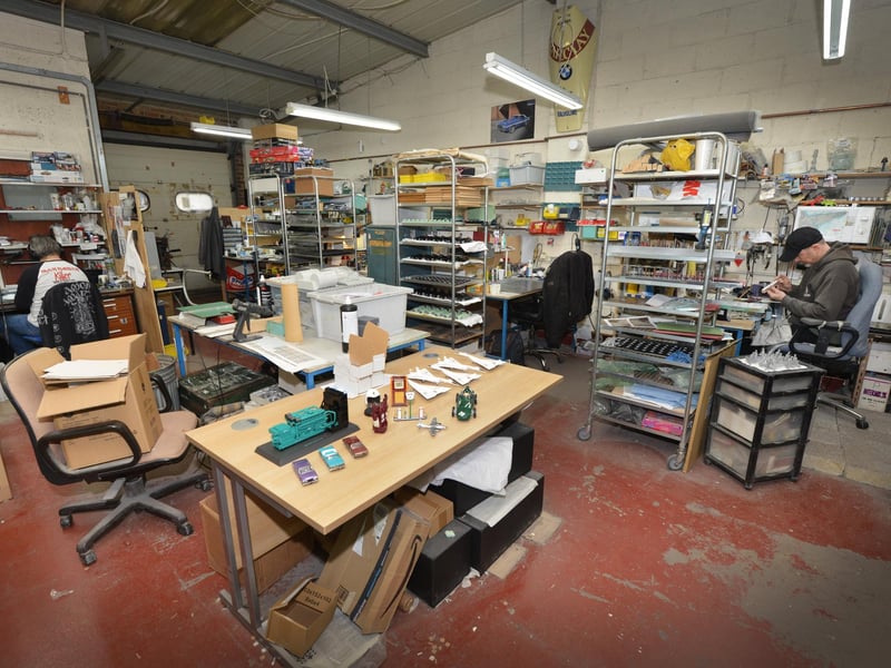 Scale Model Technical Services Ltd in St Leonards celebrates its 40th anniversary.