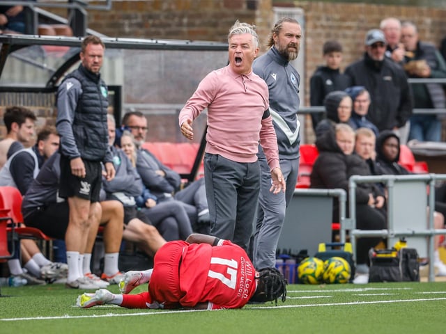 Eastbourne Borough v Leatherhead, Isthmian Premier