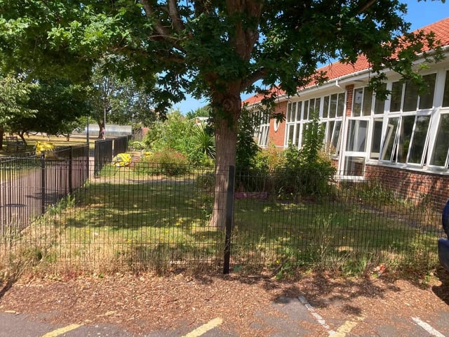 Before the Paul Wicks Garden Services free job