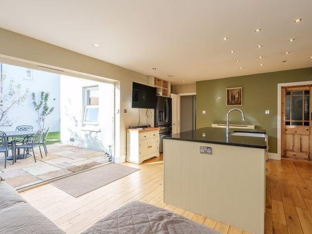The Kitchen area.