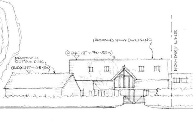 Proposed new North Chailey home