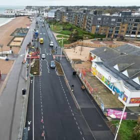 Bognor Regis seafront is set to glow with colour this Halloween as a free laser show brings music, lights and ‘spooky seasonal’ entertainment to the town’s promenade. Picture: Eddie Mitchell
