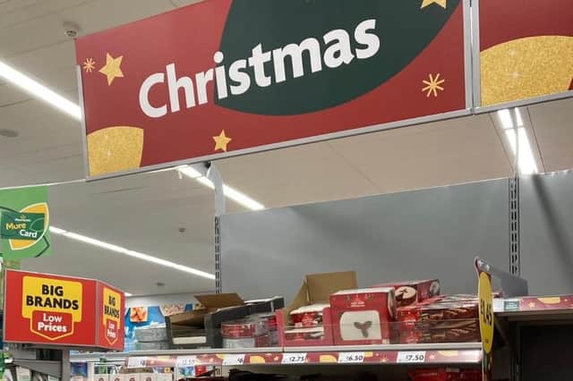 Is September too early to start selling Christmas food?