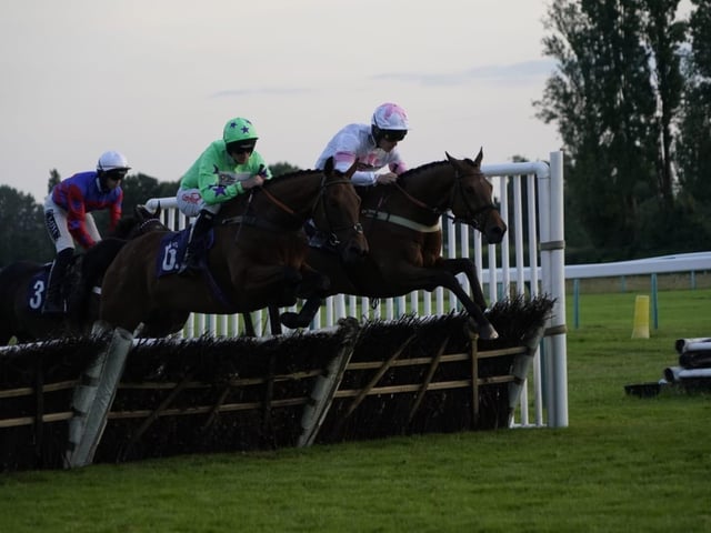 Evening racing at Fontwell Park, June 2025