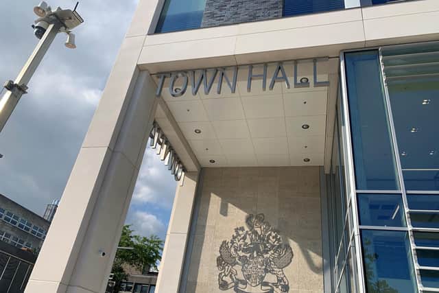 New Crawley Borough crest brings the Town Hall one step closer to completion