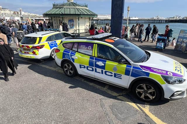 A six-year-old boy was reported missing at Brighton beach, sparking a large-scale emergency response. Photo: Eddie Mitchell