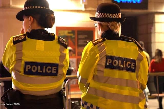 At the end of September, enhanced work took place across the Sussex Police force to help prevent spiking offences and raise awareness among those enjoying the night-time economy. Picture: Sussex Police
