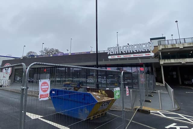 Slim Chickens is coming to Unit 12 of Crawley Leisure Park soon