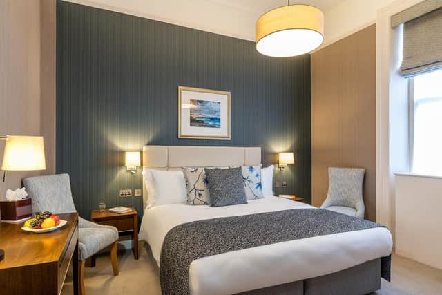 The Grand hotel, located on the seafront announced that it had completed the works and has now reopened the rooms following the renovation. Picture: The Grand Hotel