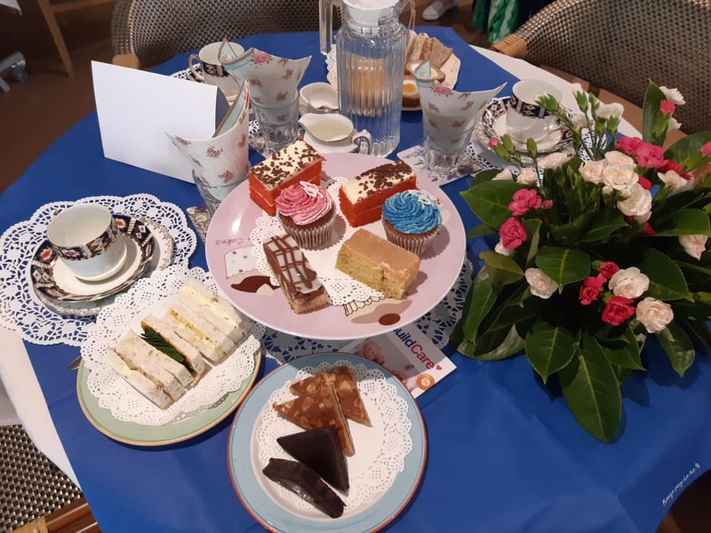 Members and guests gathered at Haviland House on Friday, September 15, for the annual meeting and a 90th birthday vintage afternoon tea to celebrate Guild Care's support for the community of Worthing and surrounding areas