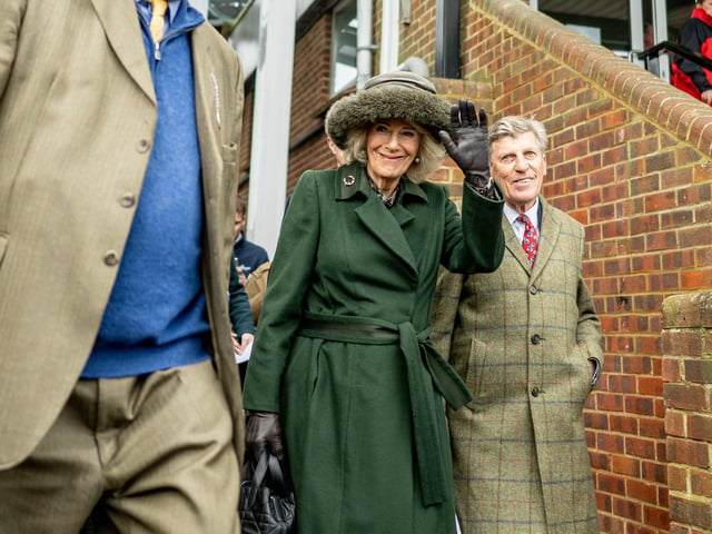 Darren Cool Images : Queen Camilla at Plumpton Racecourse