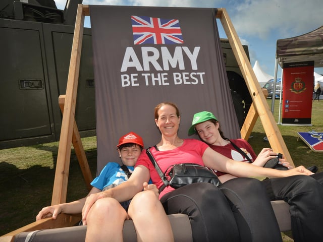 Airbourne 2025: Static displays on Western Lawns on August 14.