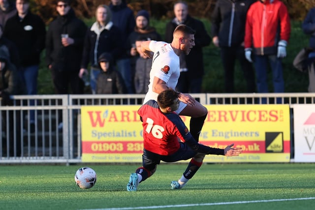 Action from Worthing's thrilling 4-3 win over Hampton and Richmond in National League South