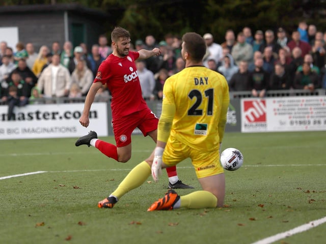 Worthing v Yeovil Town at Woodside Road