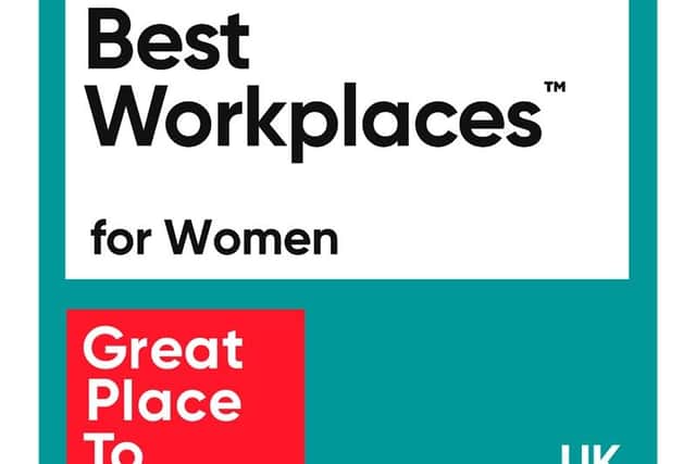 First Central was ranked ninth in the top UK workplaces for women by GPTW