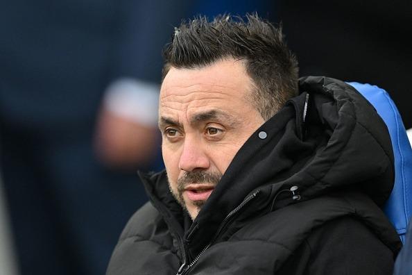 Brighton and Hove Albion head coach Roberto De Zerbi has injury issues ahead of Arsenal