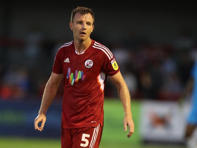 Did his defending duties with his usual calmness when coming on for the injured Tobi Omole in the first half. Made sure Crawley came away from the game with a point